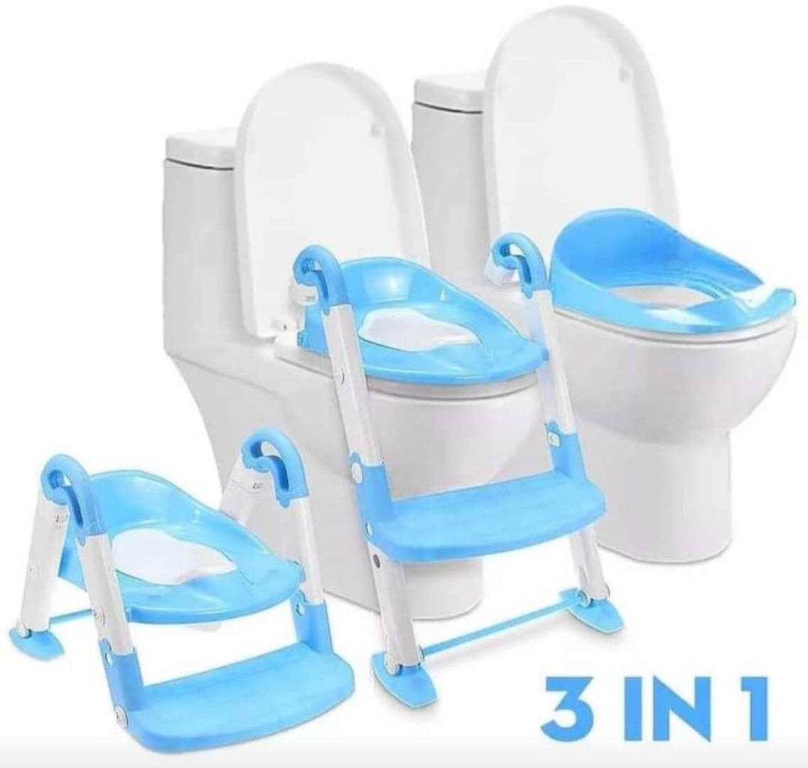 3-in-1 Toddler Potty Training Seat /Toilet Trainer with Step Stool