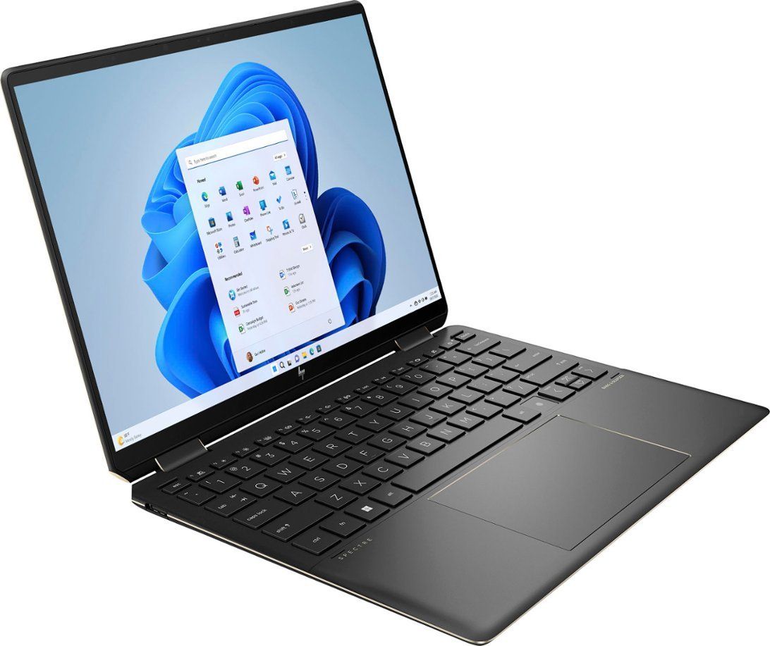 New HP Spectre x360 Convertible 14-ef2013dx, Intel Core i7 1355U, 16GB LPDDR4x 4266 (onboard), 512GB PCIe Gen4 NVMe M.2 SSD, Windows 11 Home, 13.5″ WUXGA+ Touch Screen