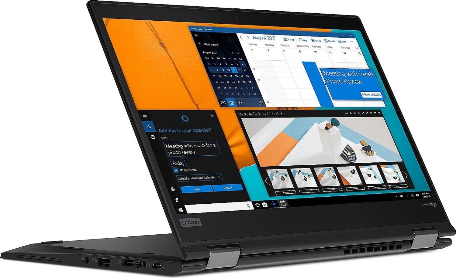 Lenovo ThinkPad X390 Yoga 2in1 Convertible Intel Core I5 8th Gen 16GB RAM 256GB SSD 13.5 Inches x360 Touchscreen FHD Multi-Touch Display With ThinkPad Stylus Pen