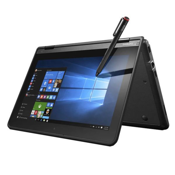 Refurbished Lenovo ThinkPad Yoga 11e x360, 8GB RAM 256GB SSD Intel Core i5 11.6 Touchscreen, Stylus Pen 2 in 1 Convertible Windows 10 Pro Laptop + Mouse