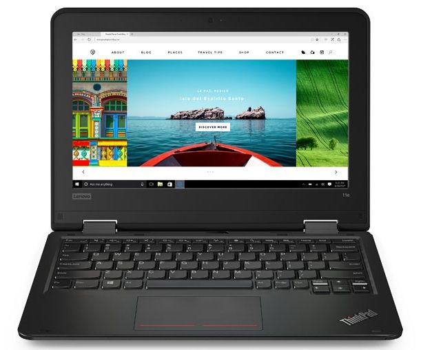 Refurbished Lenovo ThinkPad Yoga 11e x360, 8GB RAM 256GB SSD Intel Core i5 11.6 Touchscreen, Stylus Pen 2 in 1 Convertible Windows 10 Pro Laptop + Mouse