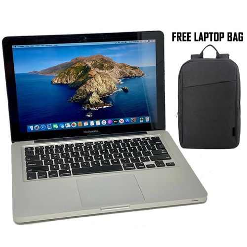 Refurbished Apple MacBook Pro 13" Core i7 2.8GHz 8GB RAM 256GB SSD (Mid 2012) Laptop Silver + Bag
