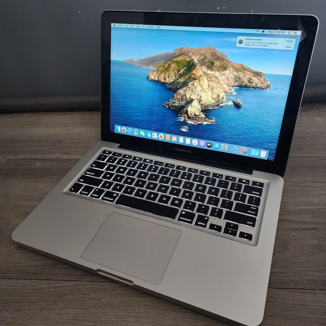 Refurbished Apple MacBook Pro 13" Core i7 2.8GHz 8GB RAM 256GB SSD (Mid 2012) Laptop Silver + Bag