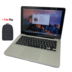 Refurbished Apple MacBook Pro 13 2012 Core i5 2.4GHz 8GB RAM 256GB SSD 13 Inch  (Mid 2012) Laptop Silver + Bag