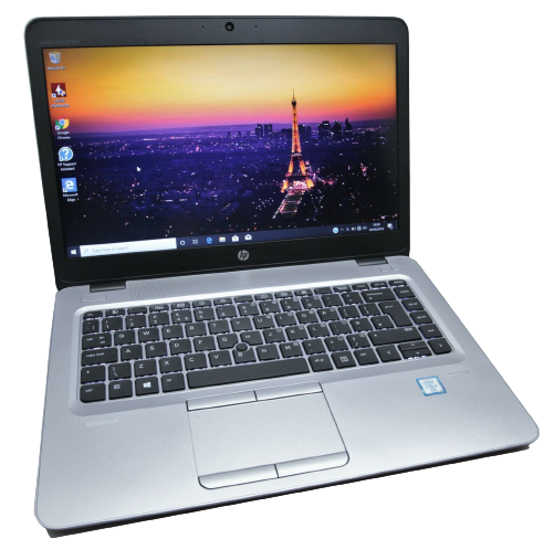 Refurbished HP EliteBook 840 G3 8GB RAM 256GB SSD 14 Inch Intel Core i5 6th Generation Windows 10 Pro Slim Laptop + Bag