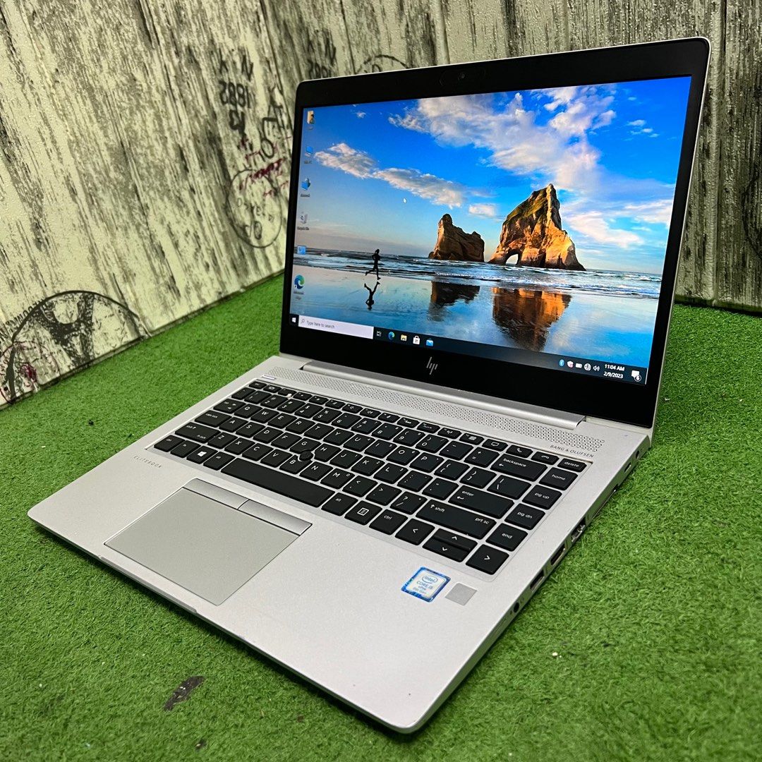HP EliteBook 840 G6 Intel Core i5 8th Gen 8GB RAM 256GB SSD 14" FHD Ultra Slim Laptop | Windows 11 Pro + Office 2021 | Refurbished | Free Laptop Bag Business, School Laptop