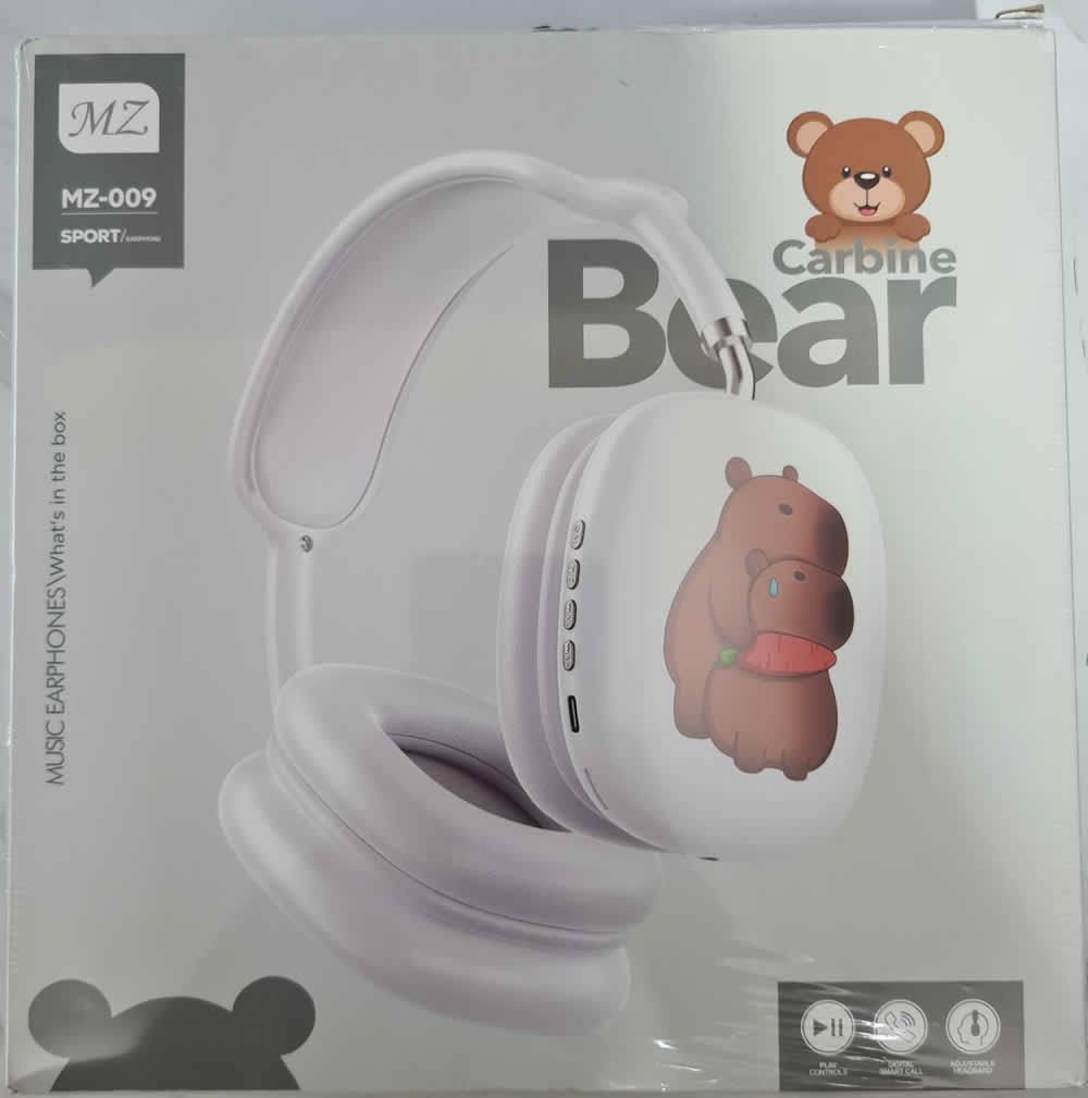 Kids Wireless Stereo Bluetooth Headphones HD Bass Stereo Headset Music Earphones MZ-009