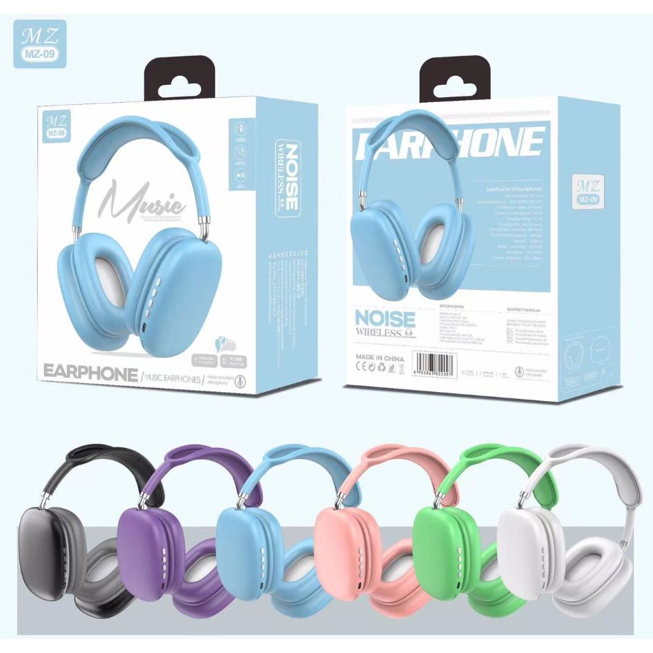 Kids Wireless Stereo Bluetooth Headphones HD Bass Stereo Headset Music Earphones MZ-009