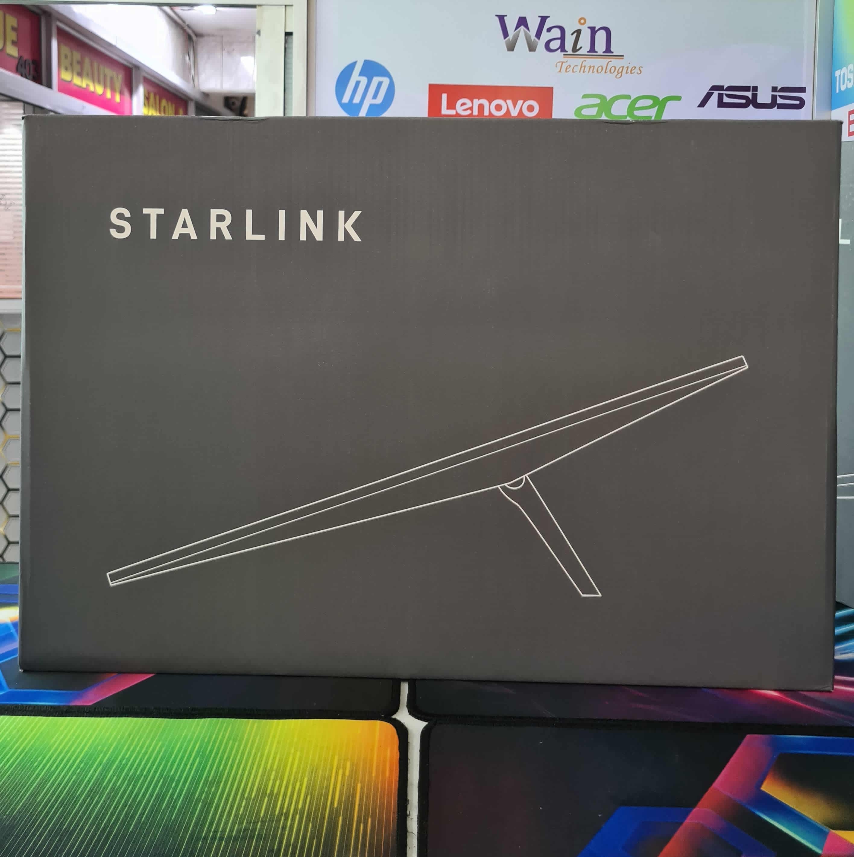 Starlink Gen 3 V3 Kit High-Speed Low-Latency Internet, Satellite Dish, Router Wi-Fi 6, WiFi Standard Full Kit
