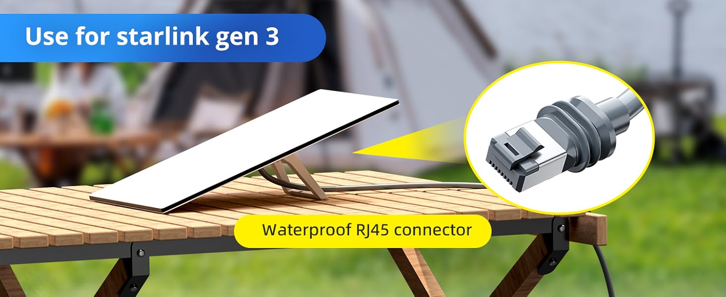 Starlink Gen 3 V3 Kit High-Speed Low-Latency Internet, Satellite Dish, Router Wi-Fi 6, WiFi Standard Full Kit