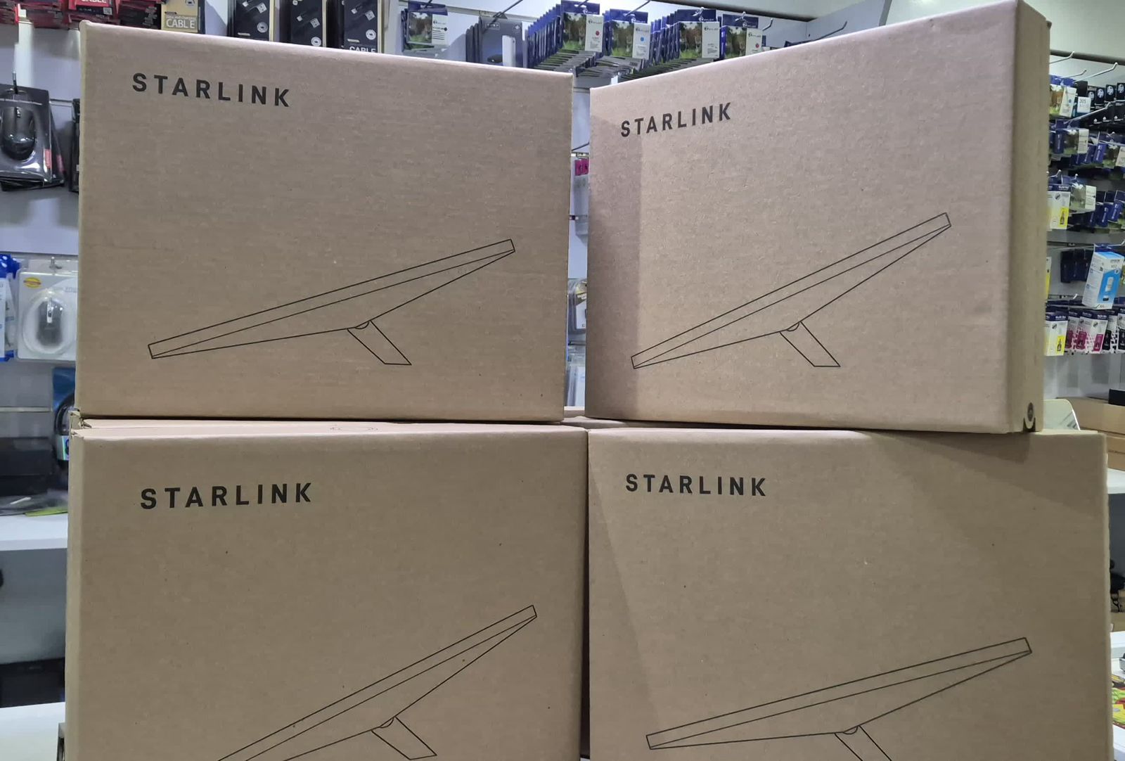 Starlink Mini Kit, compact, high-performance satellite internet Satellite Dish WiFi full Standard Kit