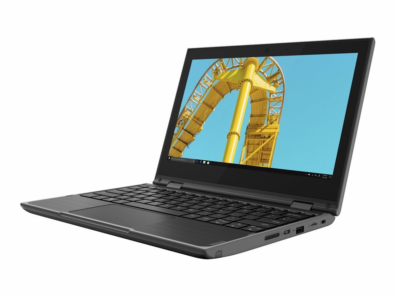 Refurbished Lenovo 300e x360 8GB 128GB SSD 2nd Gen 11.6" Touchscreen Intel Pentium, Windows 11 Pro slim Laptop  + Free Bag