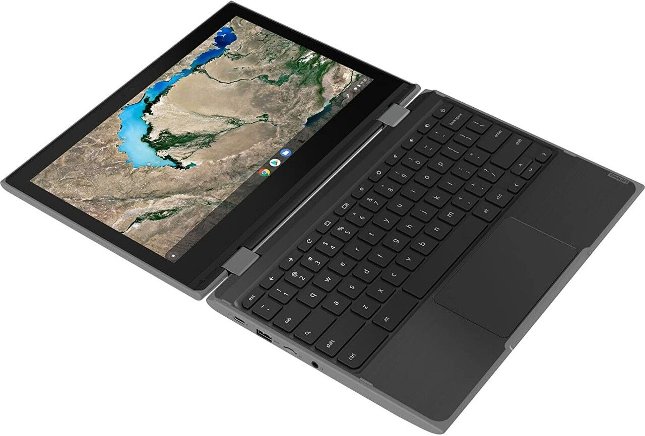 Refurbished Lenovo 300e x360 8GB 128GB SSD 2nd Gen 11.6" Touchscreen Intel Pentium, Windows 11 Pro slim Laptop  + Free Bag