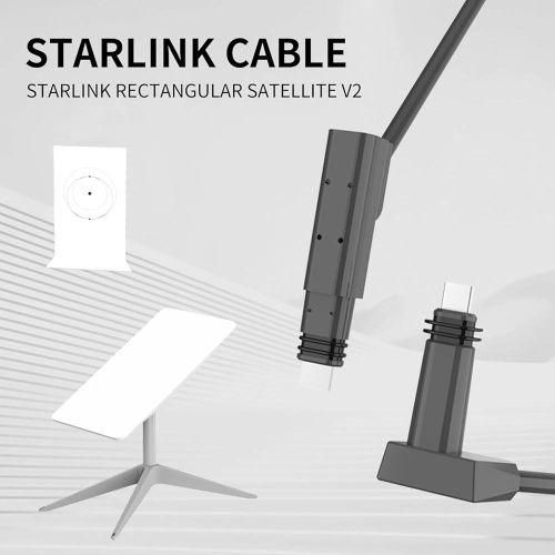 Starlink Gen 2 Cable 150FT(46M) for Standard Actuated V2 Replacement Extension Cable IP68 Waterproof Cable