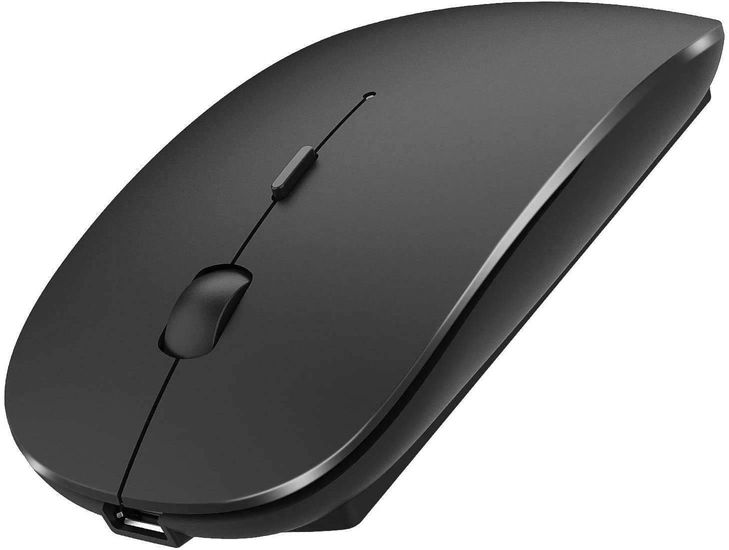 Portable Mini Ultra-thin Rechargeable Wireless Bluetooth Mouse Ergonomic TYPE-C Vertical Rechargeable Wireless Mouse for Laptops