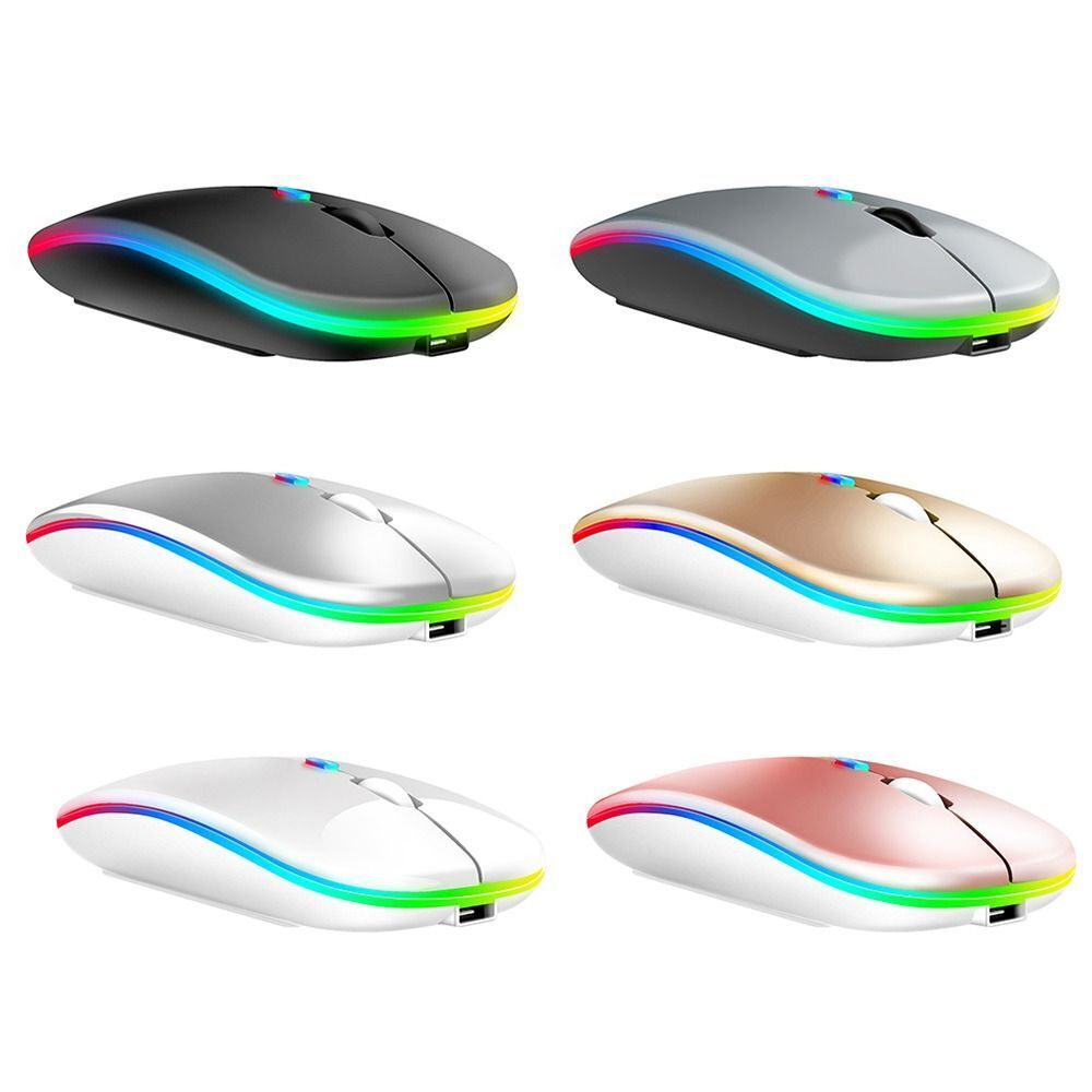 Portable Mini Ultra-thin Rechargeable Wireless Bluetooth Mouse Ergonomic TYPE-C Vertical Rechargeable Wireless Mouse for Laptops