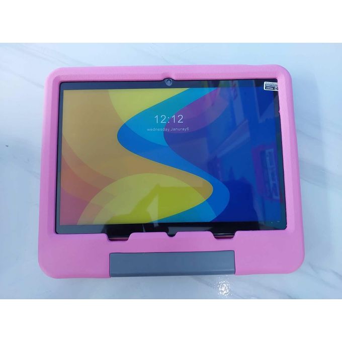 Discover K100 Android Kids Tablet 10 Inch 8GB RAM 512GB (64GB Real) Dual Sim Wi-Fi, Games, Learning Apps, Parental control, Protective cover + Free Gifts
