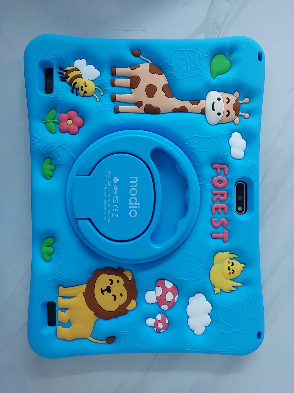 Modio M25 Kids Android Educational Tablet PC - 10.1 Inch 6GB RAM 256GB ROM 4G LTE -Dual sim Silicon Cover, Protective cover + Free Gifts