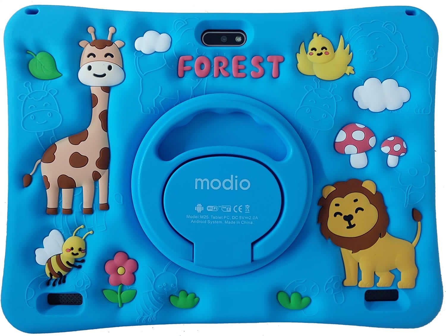 Modio M25 Kids Android Educational Tablet PC - 10.1 Inch 6GB RAM 256GB ROM 4G LTE -Dual sim Silicon Cover, Protective cover + Free Gifts