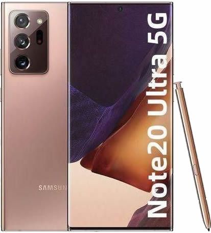 Samsung Galaxy Note 20 Ultra 5G 12GB+256GB Dual Sim 6.9" Super AMOLED Plus 12+12+64MP Camera - Refurbished