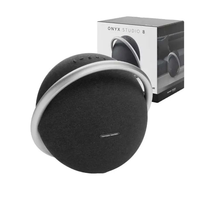 Harman Kardon Onyx Studio 8 Portable Wireless Speaker - Bluetooth Studio Speakers, Ideal Stereo Sound Experience