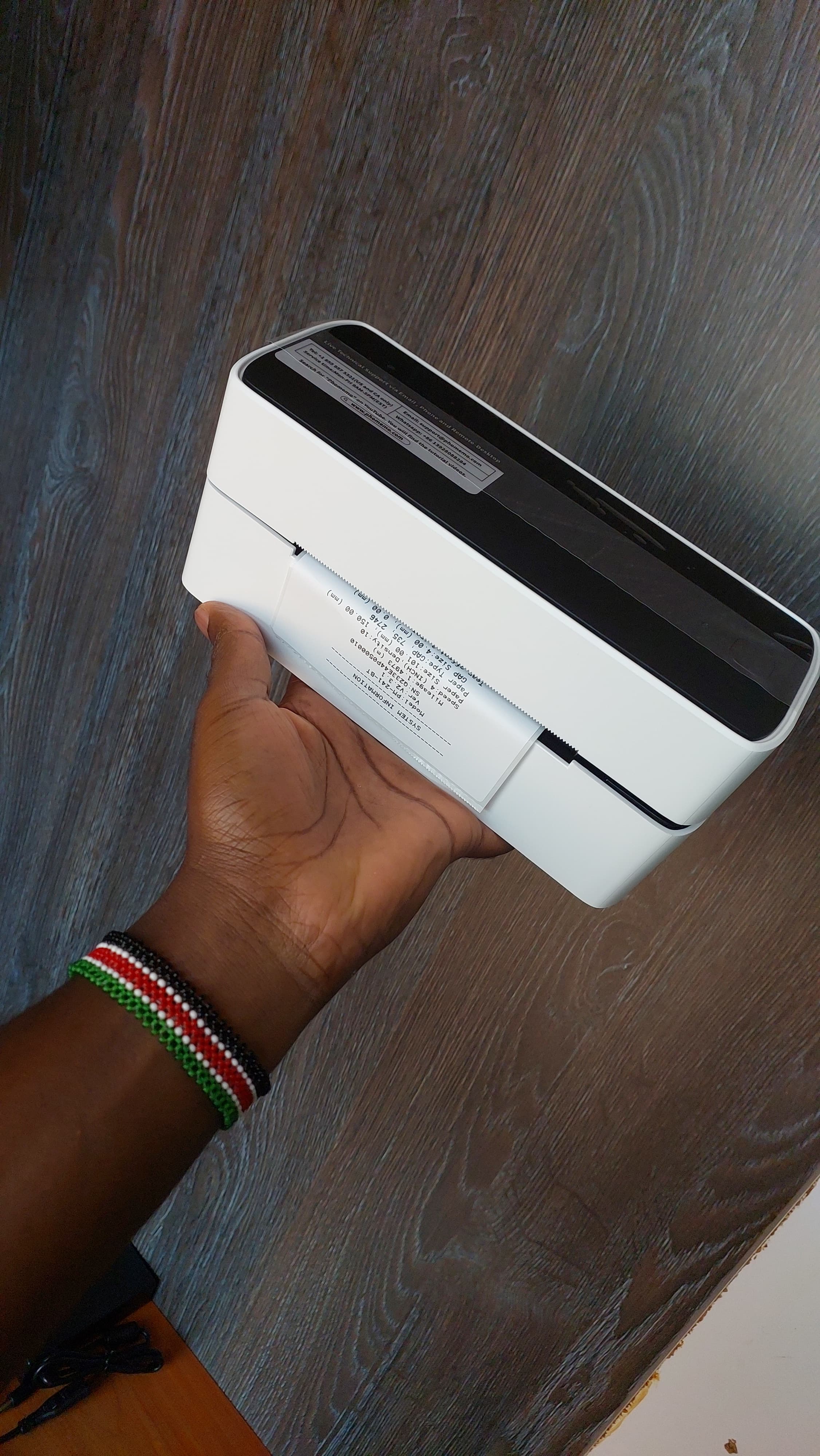 Phomemo Thermal Label Printer Bluetooth PM241-BT Wireless & USB 4x6 Shipping Labels, Barcode Stickers Printer