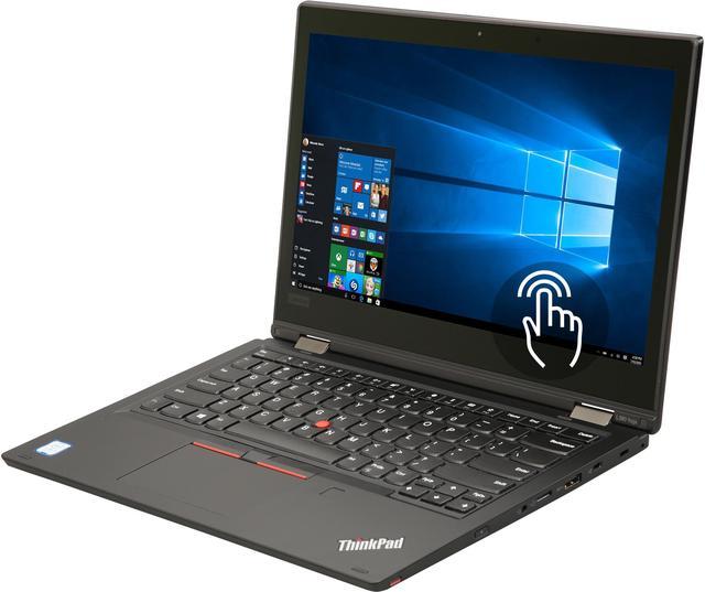 Refurbished Lenovo ThinkPad L380 Yoga x360 Core i5 8th Gen 8GB RAM 256GB SSD 13.3 Inch Touchscreen 2 in 1 Windows 11 Pro Laptop + Bag