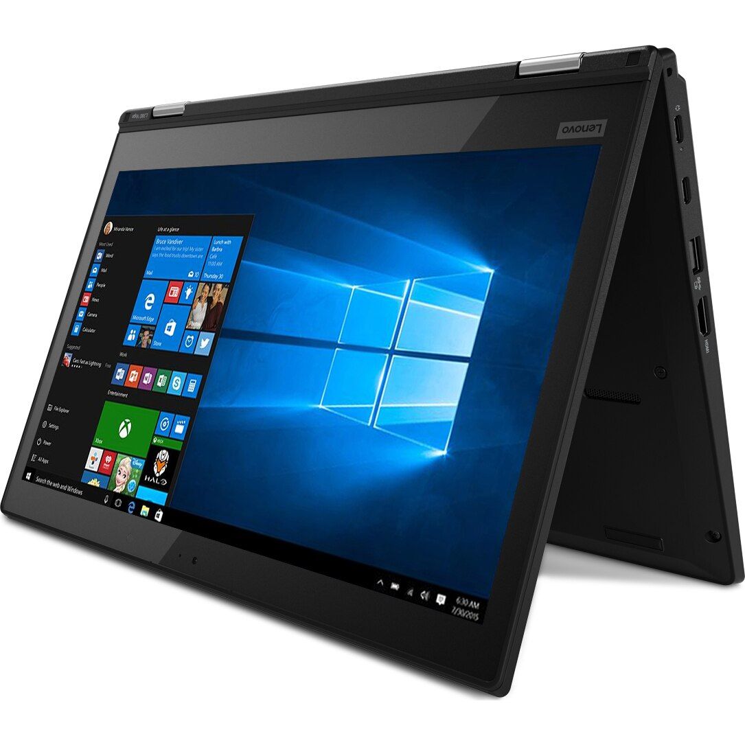 Refurbished Lenovo ThinkPad L380 Yoga x360 Core i5 8th Gen 8GB RAM 256GB SSD 13.3 Inch Touchscreen 2 in 1 Windows 11 Pro Laptop + Bag