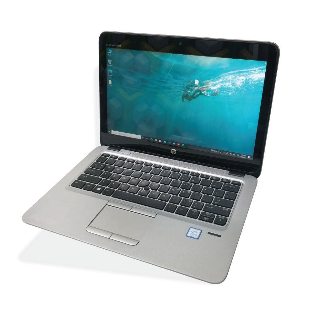 Refurbished HP EliteBook 820 G4 8GB 256GB SSD 12.6 Inch Core i5 7th Gen Windows 10 Pro Ms Office 2021 Ultraslim Laptop +Bag