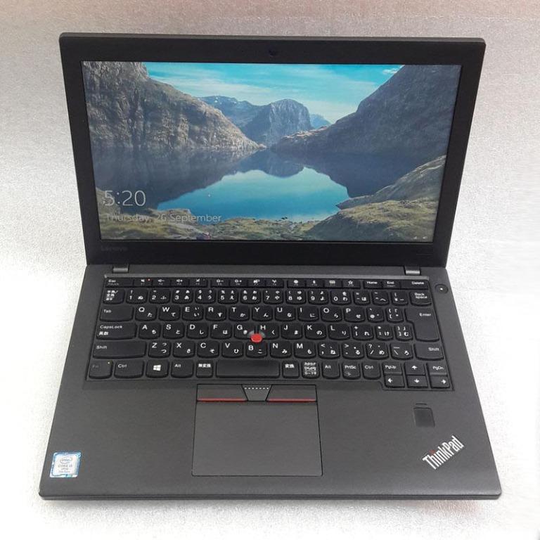 Lenovo ThinkPad X270 Intel Core I5 8GB RAM 256GB SSD 12.5" 6th Gen Refurbished Notebook Windows 10 Pro Laptop + Free Bag + Mouse