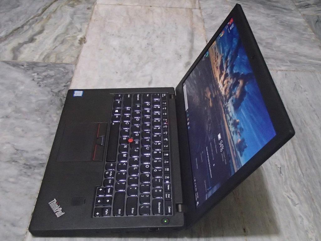 Lenovo ThinkPad X270 Intel Core I5 8GB RAM 256GB SSD 12.5" 6th Gen Refurbished Notebook Windows 10 Pro Laptop + Free Bag + Mouse