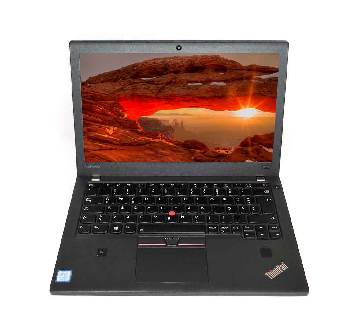 Lenovo ThinkPad X270 Intel Core I5 8GB RAM 256GB SSD 12.5" 6th Gen Refurbished Notebook Windows 10 Pro Laptop + Free Bag + Mouse