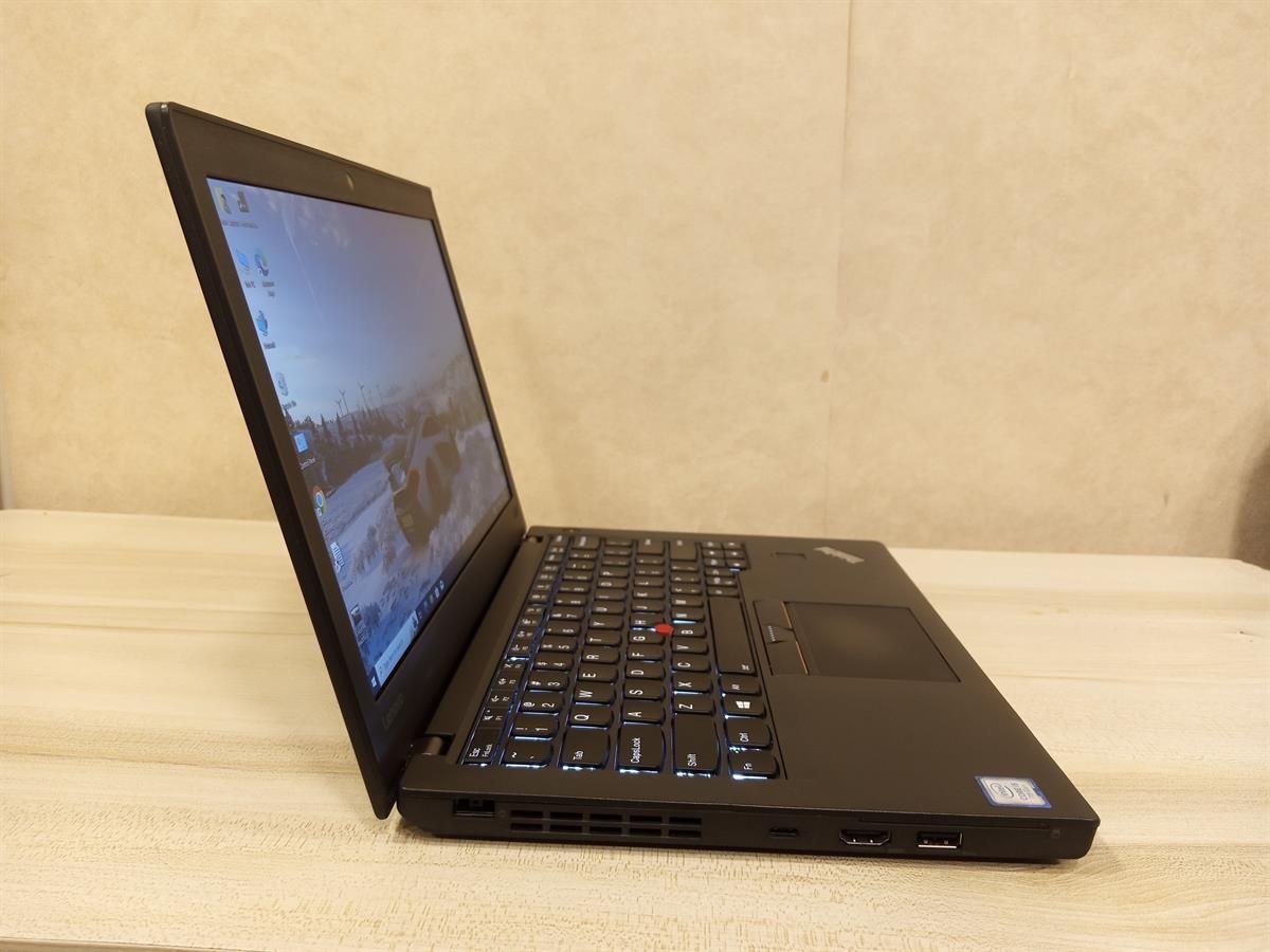 Lenovo ThinkPad X270 Intel Core I5 8GB RAM 256GB SSD 12.5" 6th Gen Refurbished Notebook Windows 10 Pro Laptop + Free Bag + Mouse
