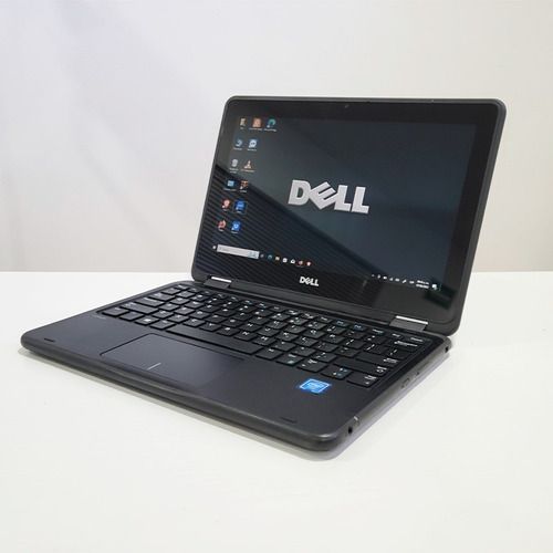 Refurbished DELL Latitude 3190 X360 4GB RAM 128GB SSD Touchscreen Intel Celeron Windows 10 Pro 2 in 1 Convertible Laptop + Free Bag