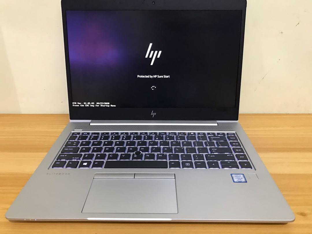 Refurbished HP EliteBook 840 G6 16GB 512GB SSD Core i7 8th Gen Windows 11 Pro Ms Office 2021 Ultraslim 14 Inch FHD Touchscreen Laptop + Bag