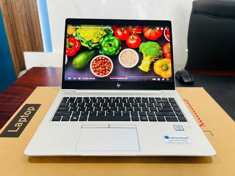 Refurbished HP EliteBook 840 G6 16GB 512GB SSD Core i7 8th Gen Windows 11 Pro Ms Office 2021 Ultraslim 14 Inch FHD Touchscreen Laptop + Bag