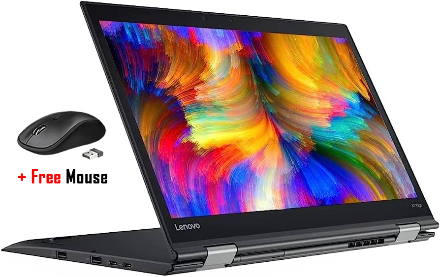 Refurbished Lenovo X1 Yoga X360 intel Core i5 6th Gen 8GB +256GB SSD 14" FHD Ultrabook Windows 11 Laptop Stylus Pen + Mouse