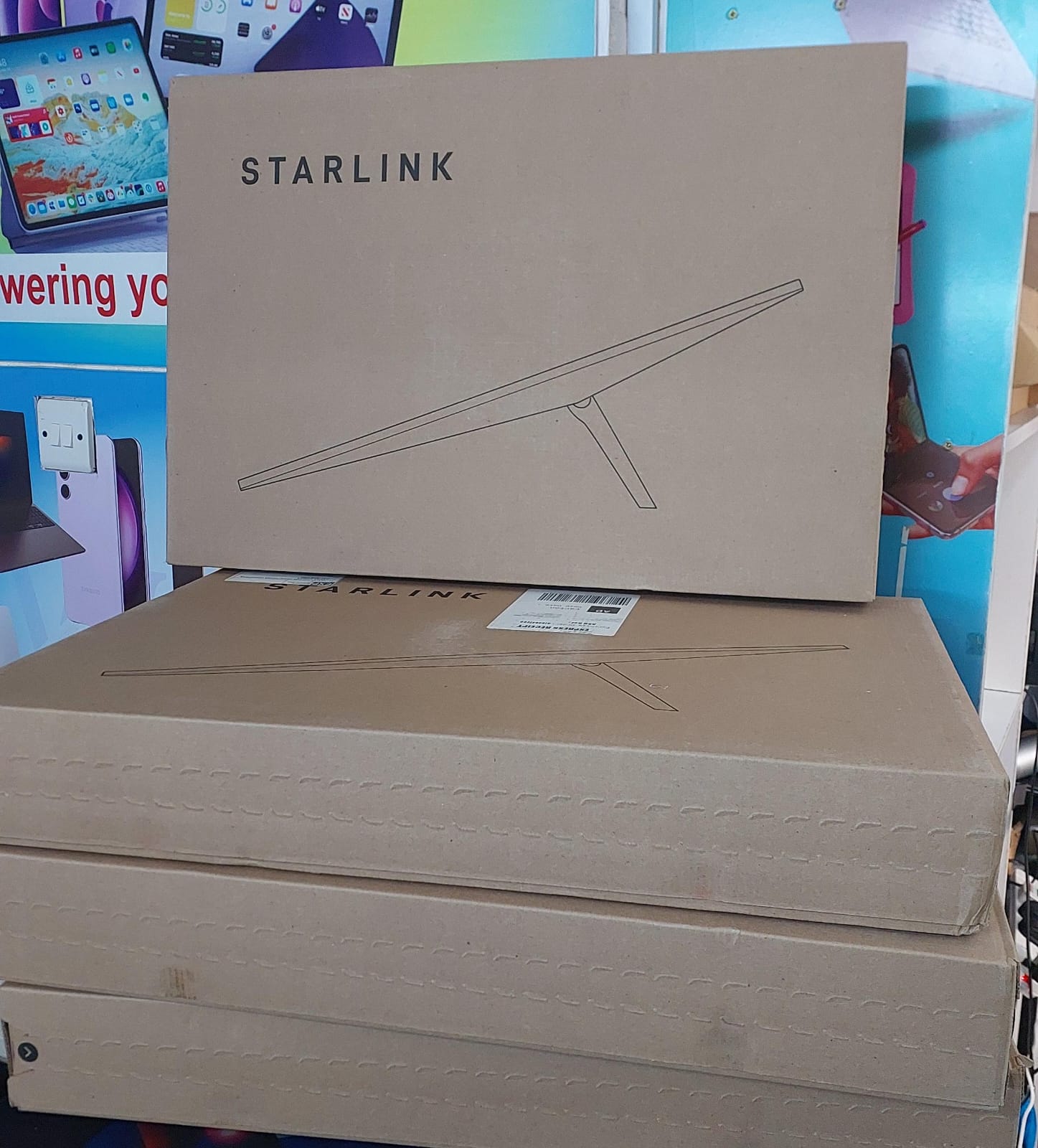 Starlink Gen 3 V3 Kit High-Speed Low-Latency Internet, Satellite Dish, Router Wi-Fi 6, WiFi Standard Full Kit