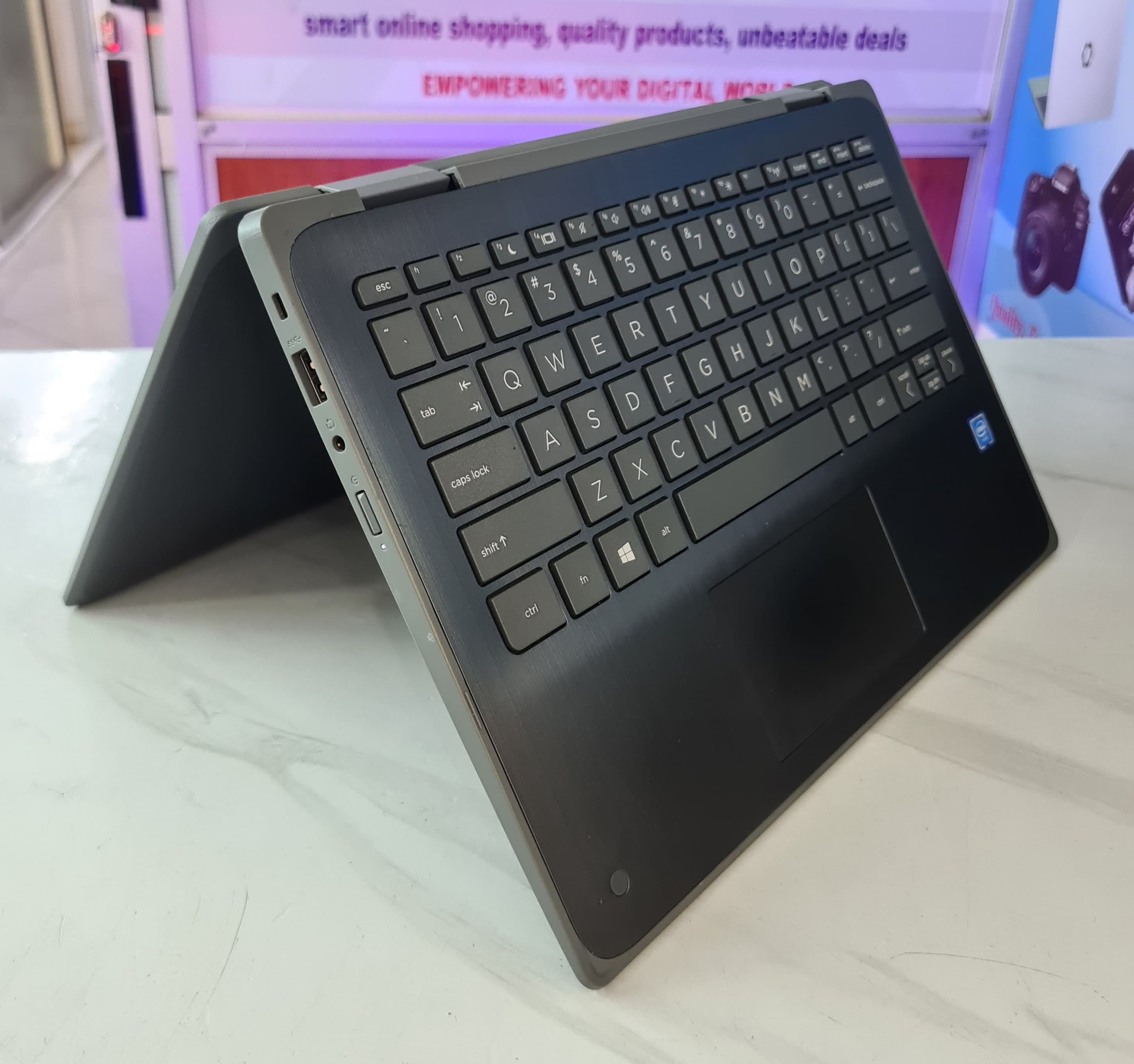 HP ProBook x360 11 G5 EE 4GB 192GB intel Celeron 11.6" 2-in-1 HD Convertible Touchscreen Laptop Business Education Laptop, UHD 600 Type-C, HDMI, Bluetooth 5.0, RJ-45, Windows 11 Pro + Bag