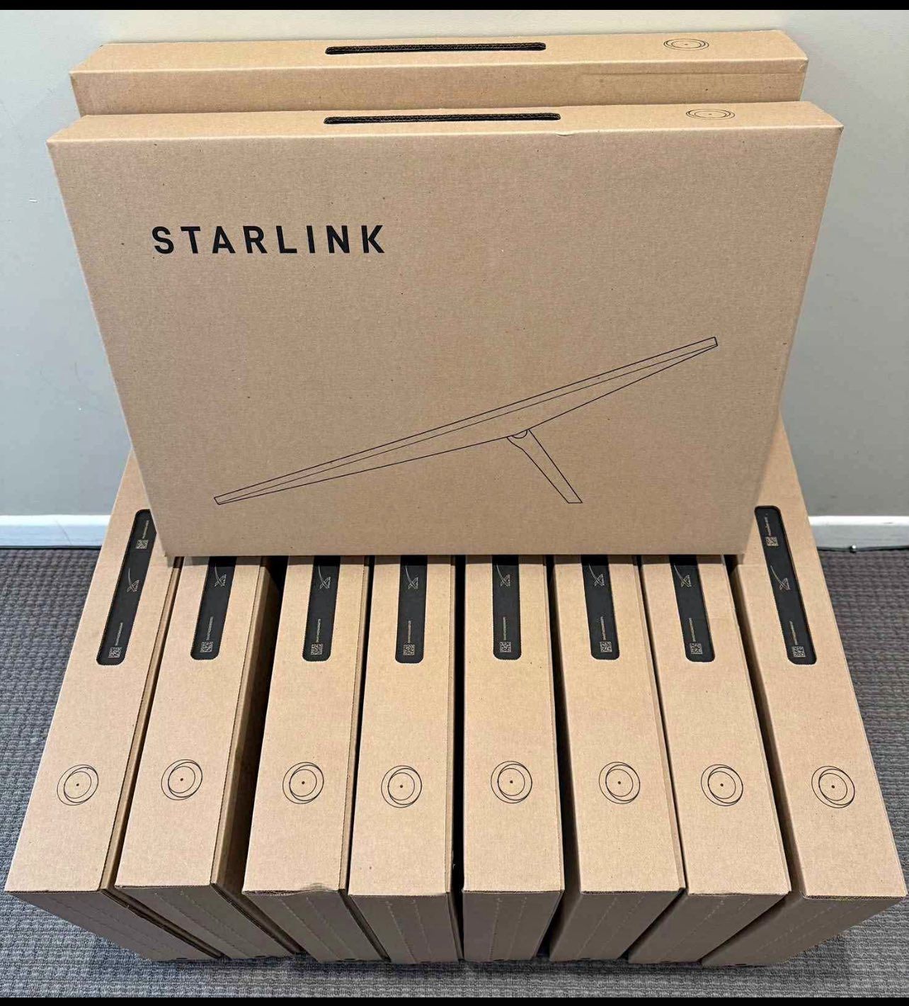 Starlink Gen 3 V3 Kit High-Speed Low-Latency Internet, Satellite Dish, Router Wi-Fi 6, WiFi Standard Full Kit