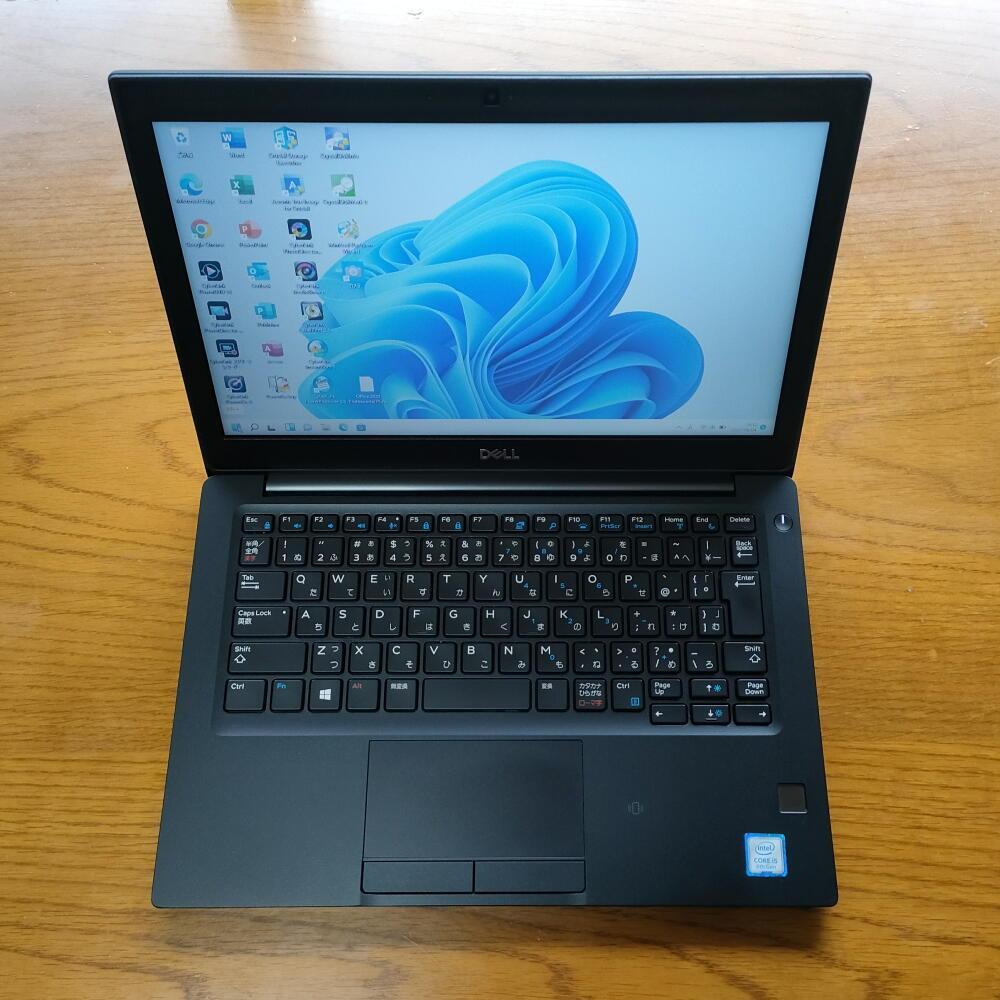 Refurbished Dell Latitude 7290 Intel Core i7 8GB RAM 256GB SSD 8th Generation 12.5 inch FHD Windows 11 Pro Business Laptop - Grade A + Bag