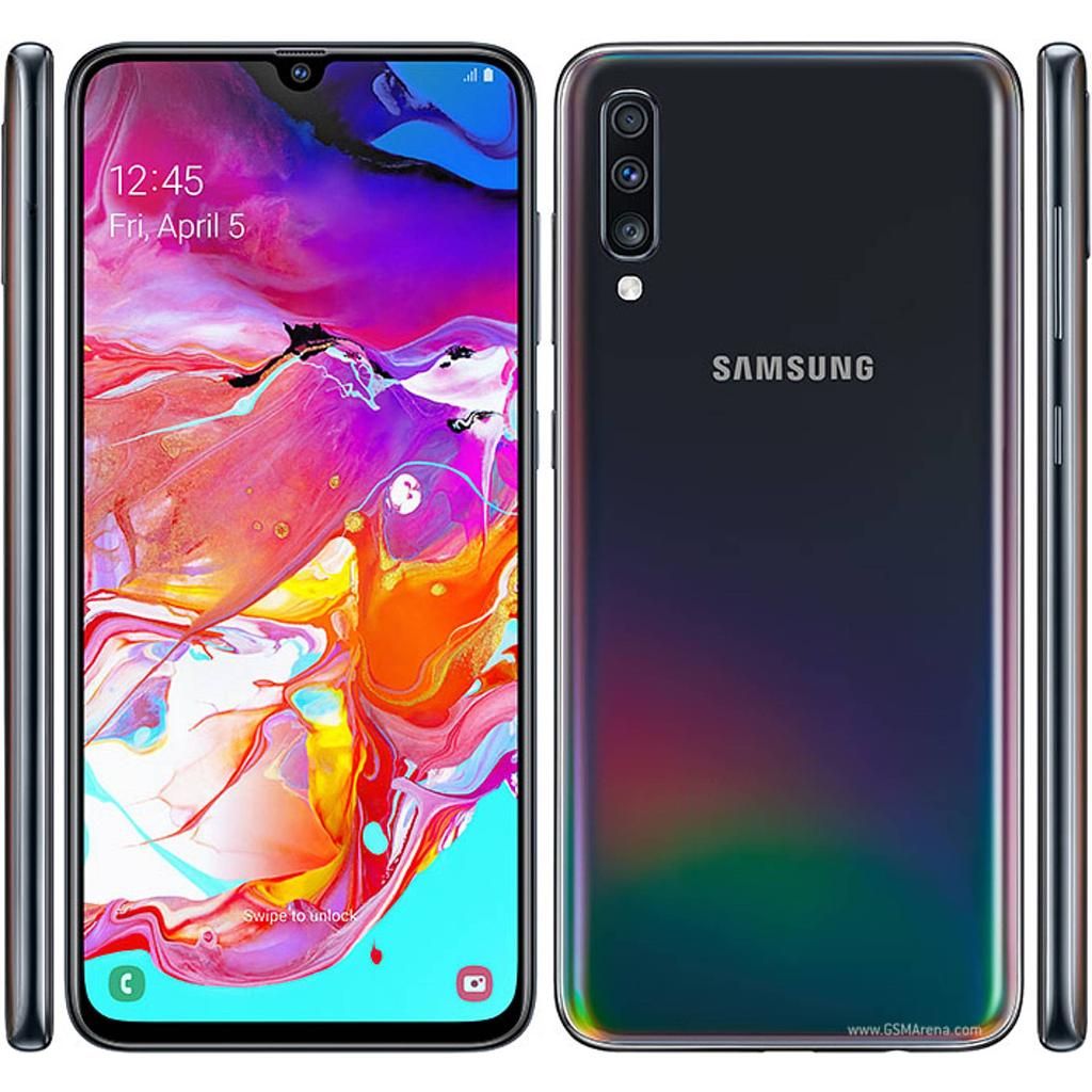 Samsung Galaxy A70 8GB 128GB Dual SIM, 6.7" Super AMOLED, 4G LTE Tripple-Camera 32MP, 4500mAh - Black