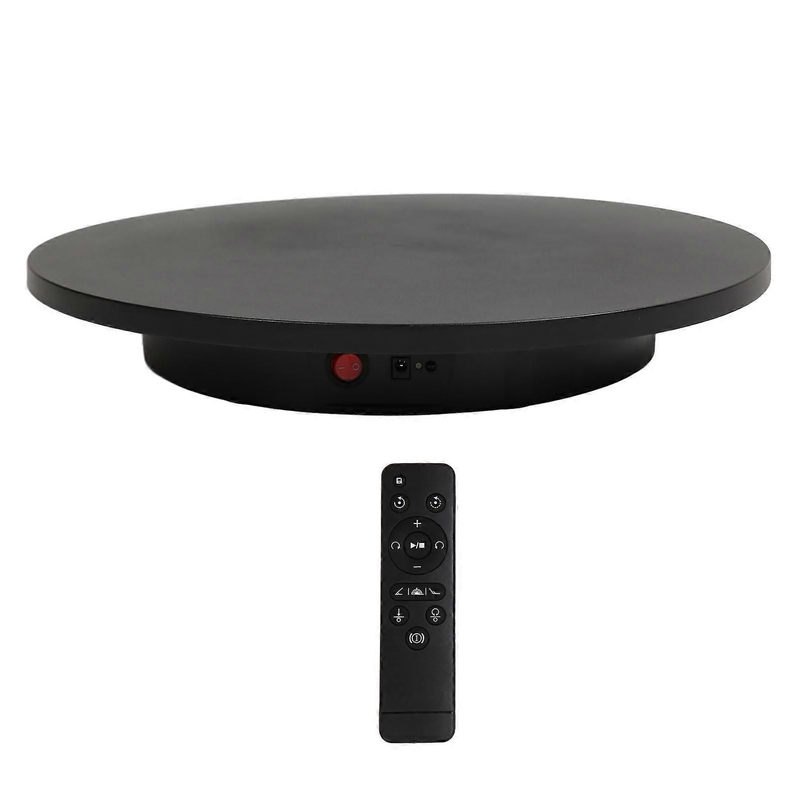 100kgs Load 360 Degree Electric Rotating Turntable Display Stand Automatic Revolving Platform for  Video Shooting, Photography, advertisement, 42cm Top with remote control