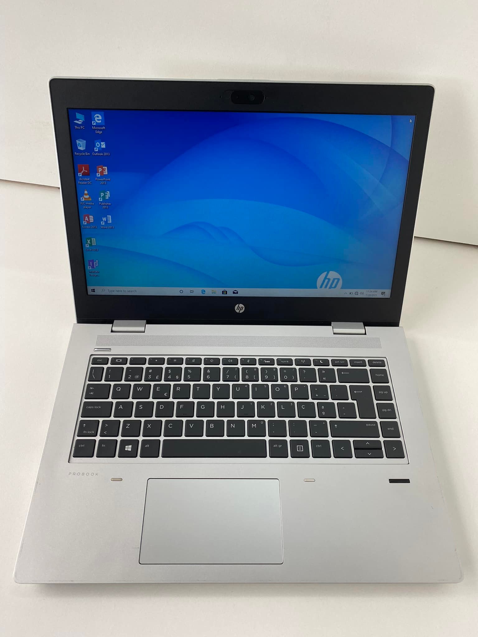 HP Probook 645 G4 AMD Ryzen 7 Pro 2700U 8GB 256GB SSD 14 Inch FHD 1GB Dedicated AMD Radeon Vega 10 Graphics Windows 11 Pro Silver Laptop + Backpack Bag, Refurbished