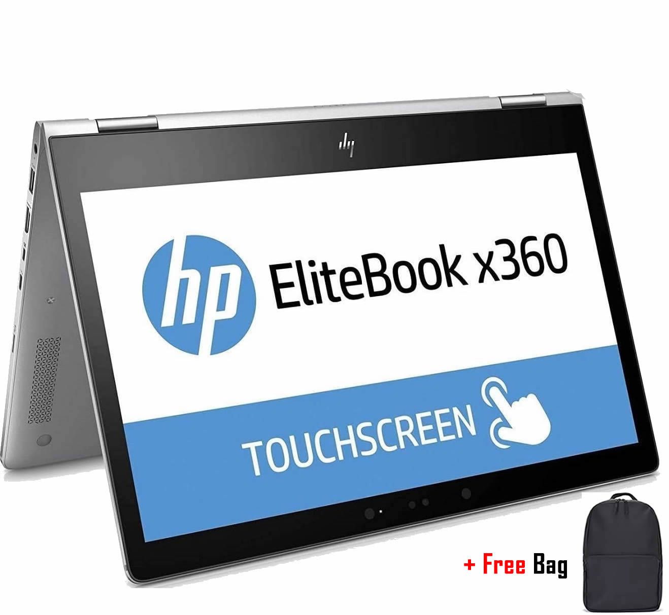 HP EliteBook 830 G6 x360 Core i5 16GB 256GB SSD 13.3" Touchscreen 8th Gen Ultra-Slim 2in1 Windows 11 Pro Laptop + Free Bag - Refurbished