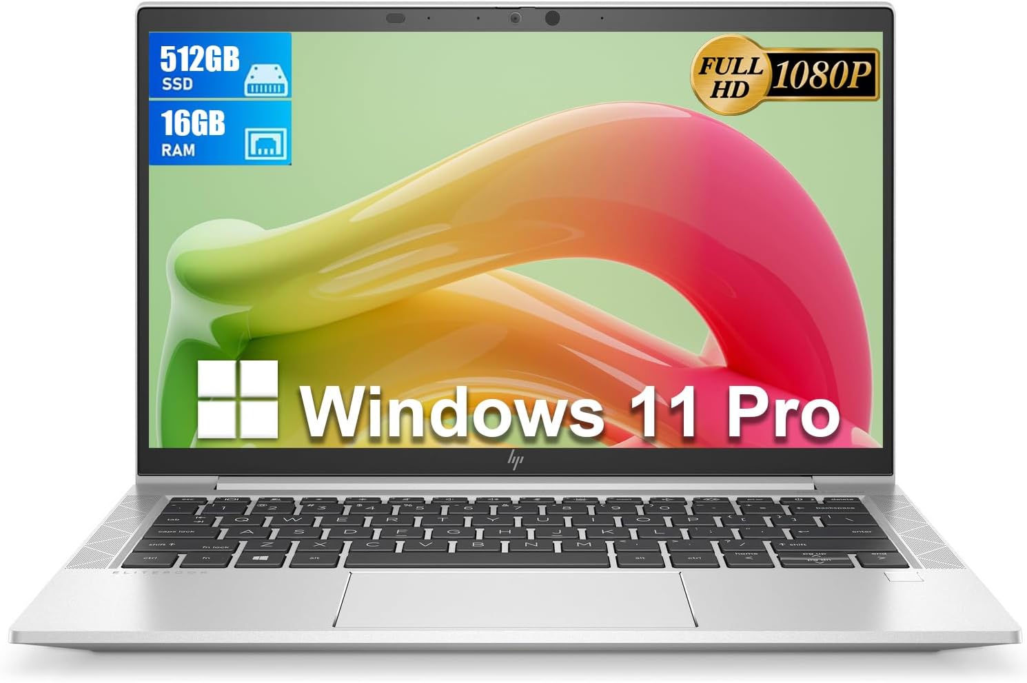 HP EliteBook 830 G8 Core i7 16GB 512GB SSD 11th Gen 13.3 Inch FHD QuadCore Windows 11 Pro Laptop Refurbished  + Backpack Bag