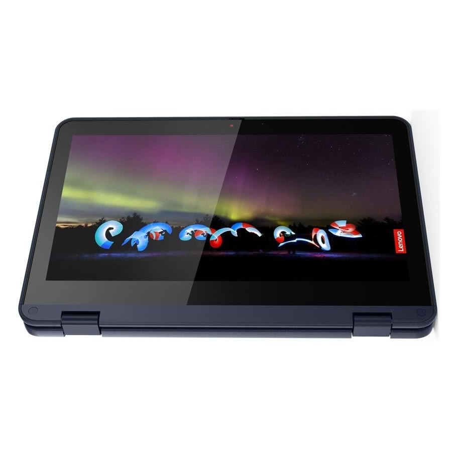 Refurbished Lenovo 500w x360 8GB 128GB SSD Gen3 11.6" Touchscreen Intel Pentium Silver N6000, Windows 11 Pro slim 2in1 Convertible Laptop  + Free Wireless Mouse