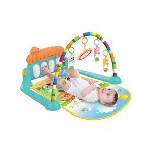 Piano Fitness Rack Playmat With Play Toys & Music