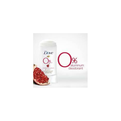 Dove 0% Aluminum Deodorant Stick Pomegranate & Lemon Verbena