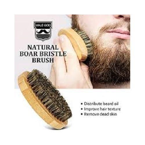 Boar Bristle Men Beard Brush